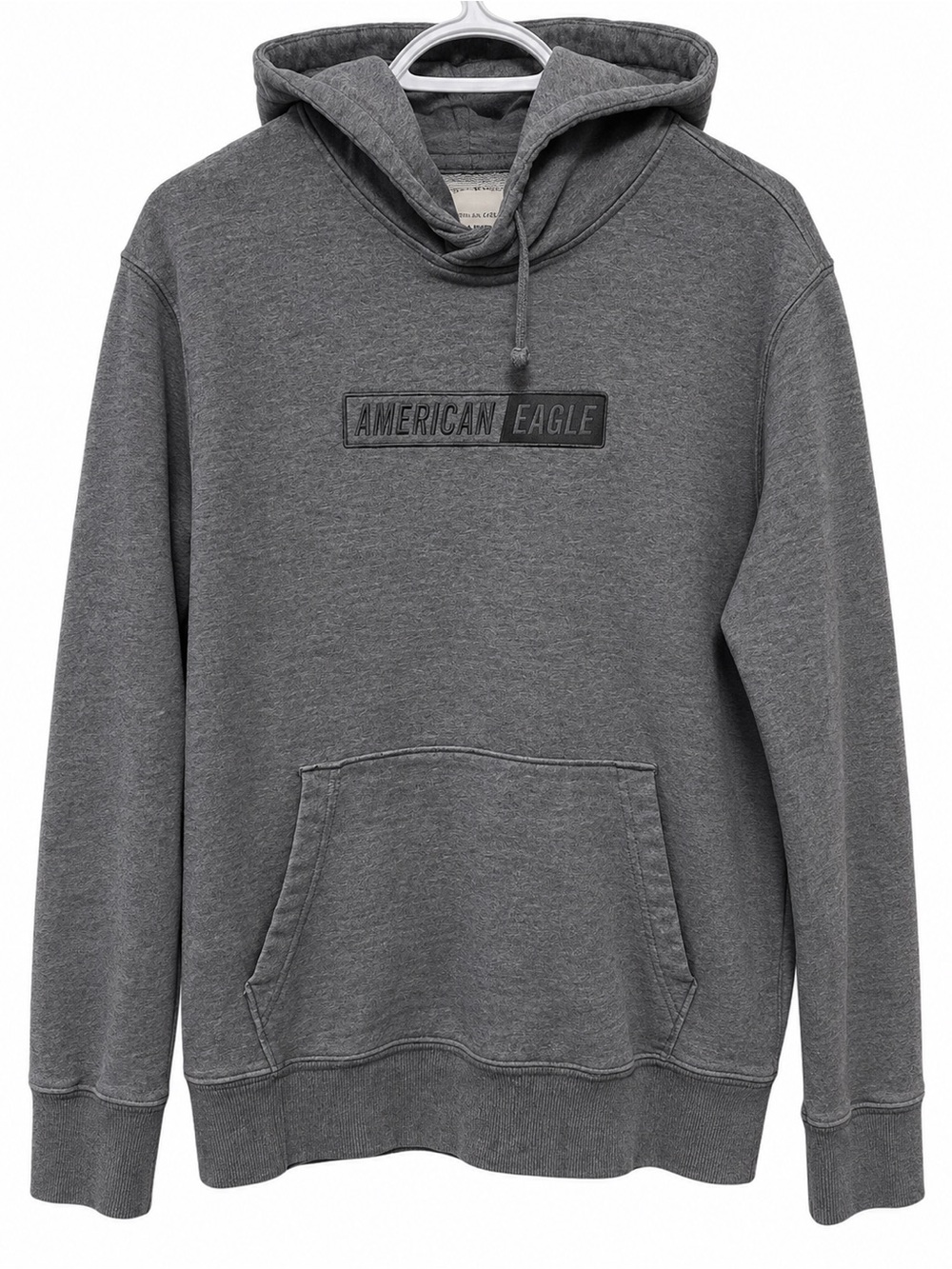 American Eagle Outfitters Charcoal Gray Pullover Hoodie